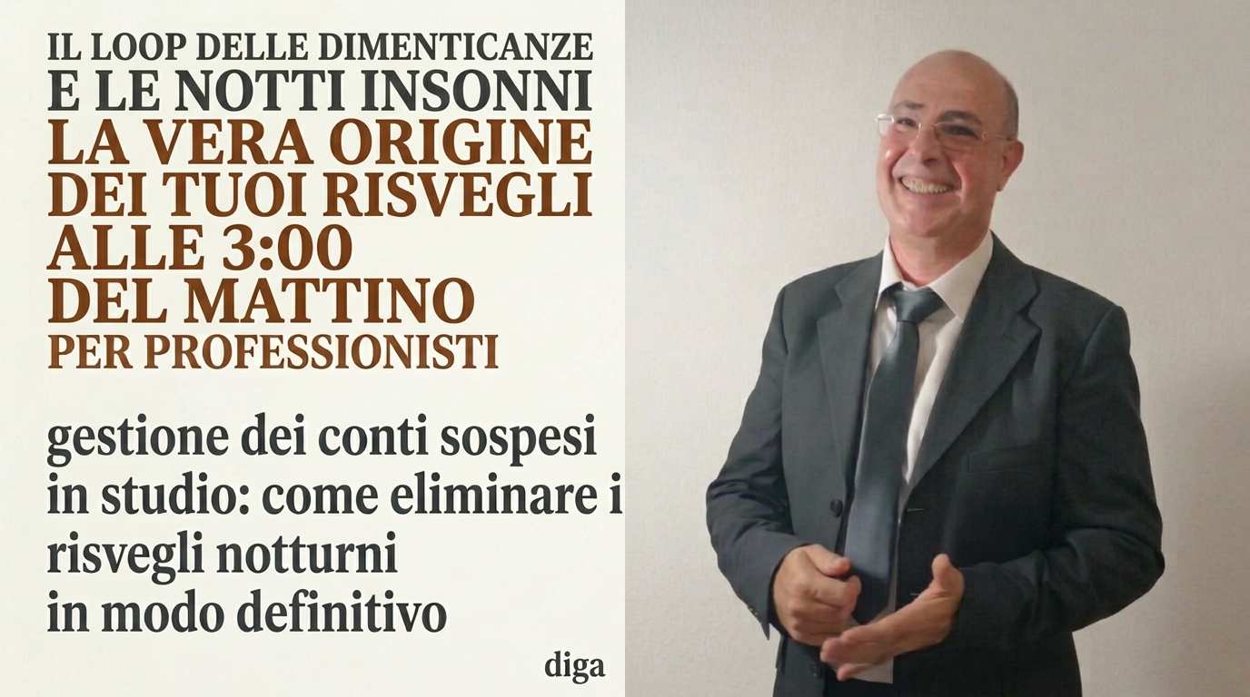 Gestione dei conti sospesi in studio: Come eliminare i risvegli notturni in modo definitivo
